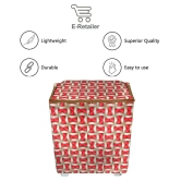 E-Retailer Single Polyester Red Washing Machine Cover for Universal Semi-Automatic - Red