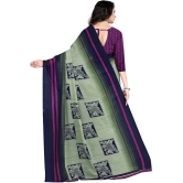 LEELAVATI - Light Green Georgette Saree With Blouse Piece ( Pack of 1 ) - Light Green