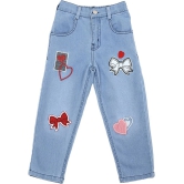 Girls Denim Jeans - None