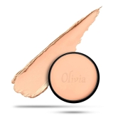 Olivia Waterproof Almond Dust Makeup Cream Concealer Pan Cake -25g, Shade No.26 Matte Finish