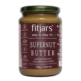 FITJARS Stone Ground Keto Vegan All Natural Gourmet Supernut Butter (Coconut/Almond/Chia/Flax , 750 g