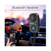 Portronics Auto 12:In-Car Bluetooth Receiver ,Black (POR 1195)