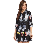 FUNDAY FASHION Women Shirt Style Mini Dress