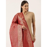 Women''s Fancy Woven Banarasi Silk Dupatta