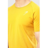 Fuaark Mustard Cotton Slim Fit Mens Sports T-Shirt ( Pack of 1 ) - None