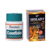 Herbal Care Shilajit Plus (30 Caps) & Himalaya Confido (Tab 60) - Combo Pack