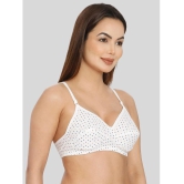 ILRASO Cotton Non Padded Womens T-Shirt Bra ( White ) - None