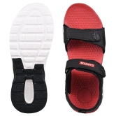 Campus - Black Mens Floater Sandals - None