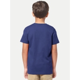 Teen Boys Navy Graphic Print T-Shirt