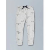 PLUM TREE Off White Cotton Boys T-Shirt & Pants ( Pack of 1 ) - None