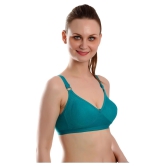 Elina Cotton T-Shirt Bra - Turquoise Single - 40C