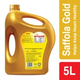 Saffola Gold Blended Edible Vegetable Oil, 5 L Can