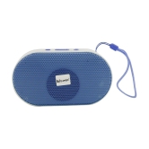 hitage BT-5.0 Crystal 5 W Bluetooth Speaker Bluetooth V 5.0 with USB,SD card Slot Playback Time 24 hrs Blue - Blue