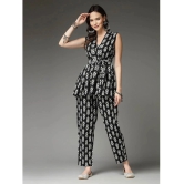 Stylum Black Printed Pant Top Set - None