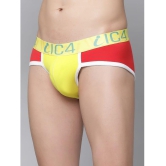 IC4 - Multicolor Cotton Blend Mens Briefs ( Pack of 2 ) - M