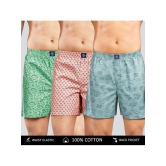 Supersquad Pack of 3 Cotton Mens Boxer- ( Assorted 1 ) - None