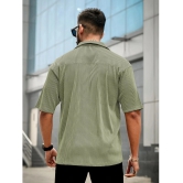 clafoutis Lycra Relaxed Fit Self Design 3/4th Sleeves Mens Polo T Shirt - Sea Green ( Pack of 1 ) - None