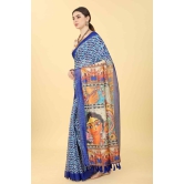 Women''s Kalamkari Digital Printed Saree