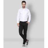 Springberry - White Cotton Slim Fit Men's Casual Shirt ( Pack of 1 ) - None