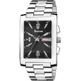 spencher Silver Stainless Steel Analog Mens Watch