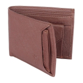 samtroh - Brown Faux Leather Men's Regular Wallet ( Pack of 1 )