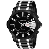 Mikado Black Metal Analog Mens Watch