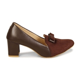 Commander - Brown Women's Pumps Heels - None