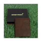 samtroh PU Brown Casual Regular Wallet