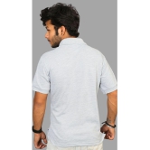 Forbro - Grey Cotton Regular Fit Men's Sports Polo T-Shirt ( Pack of 1 ) - None