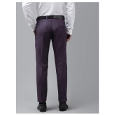 Hangup Purple Regular -Fit Trousers - None