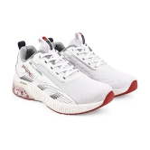 Campus - FIRST White Mens Sports Running Shoes - None