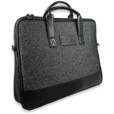 Da Tasche - Black Solid Messenger Bag - Black