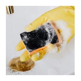 dust n shine - Yellow Cleaning Glove For Kitchen Cleaning