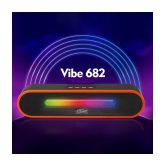 CYOMI Vibe682 10 W Bluetooth Speaker Bluetooth V 5.1 with USB,SD card Slot Playback Time 8 hrs Orange - Orange