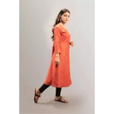 Tisser Cotton Silk Kurti With Hand Embroidery