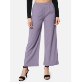 ALL WAYS YOU - Purple Polyester Straight Womens Palazzos ( Pack of 1 ) - None