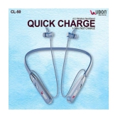 UBON CL 50 Bluetooth Bluetooth Neckband In Ear 50 Hours Playback Active Noise cancellation IPX4(Splash & Sweat Proof) Blue