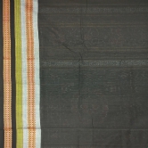 Bomkai Cotton Ikat Saree