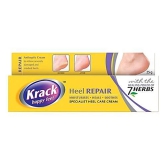 Krack Heel Care Cream - With Healing Power Of 7 Herbs, Moisturises, Heals, Soothes, 25 G