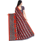 LEELAVATI - Multicolor Georgette Saree With Blouse Piece ( Pack of 1 ) - Multicolor