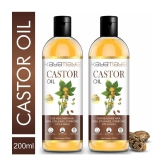 Kayamaya Premium Cold Pressed Castor Oil for Skin and Hair Oil 100 mL Pack of 2