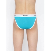 La Intimo Pack of 3 Cotton Mens Bikini ( Multicolor ) - None