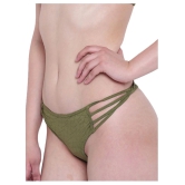 La Intimo Polyester Thongs - S