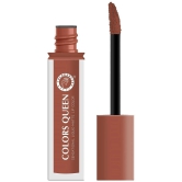 Colors Queen Sensational Liquid Matte Lipstick 7g, Nude It (Shade - 09)