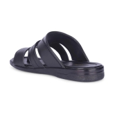 Liberty Black Mens Leather Slipper - None