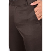 MANCREW - Brown Viscose Slim - Fit Men's Formal Pants ( Pack of 1 ) - None