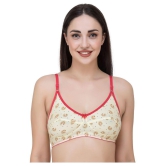 Fasense Cotton T-Shirt Bra - Multi Color - 38C