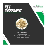 NourishVitals Safed Musli with Saponins > 20% Pure Herbs, 500 mg Safed Musli Extract, 60 Veg Capsules