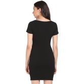 Sugr - Polyester Black Women's Shift dress ( Pack of 1 ) - None