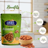 Mewa Mitra Natural and Fresh Almonds | Quality Badam Giri | Rich in Protein and Increase Stamina | Real Nuts | Healthy Dry Fruits| (Pack of 3) 600 gram